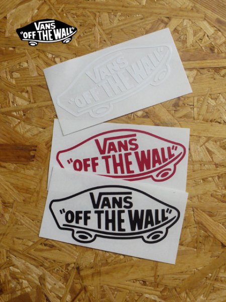 画像1: [VANS]-DIE CUT STICKER-S- (1)