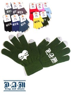 手袋 INSTANTFUNK Soft gloves 4BNY532 SOFT GLOVES - INSTANTFUNK