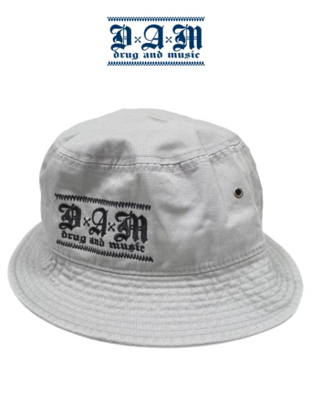 画像1: [DxAxM]-KLASSiC BUCKET HAT-GREY- (1)