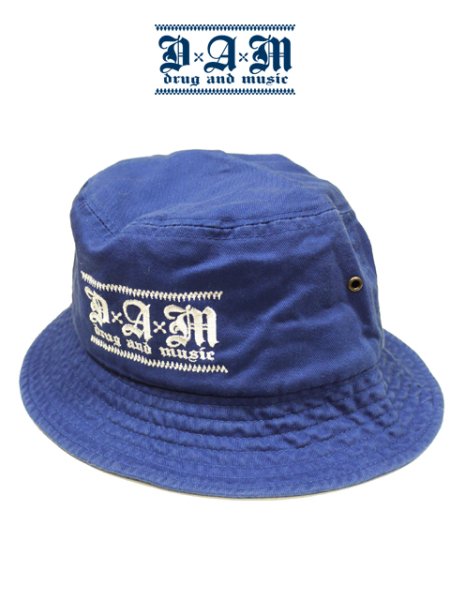 画像1: [DxAxM]-KLASSiC BUCKET HAT-ROYAL- (1)