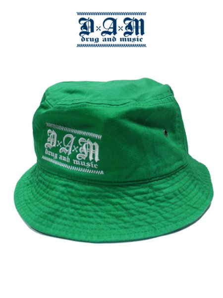 画像1: [DxAxM]-KLASSiC BUCKET HAT-KELLY GREEN- (1)