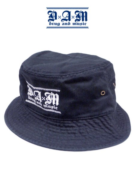 画像1: [DxAxM]-KLASSiC BUCKET HAT-NAV- (1)