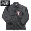 画像2: [Daggers]-Nylon&Quilted jacket-BLACK- (2)