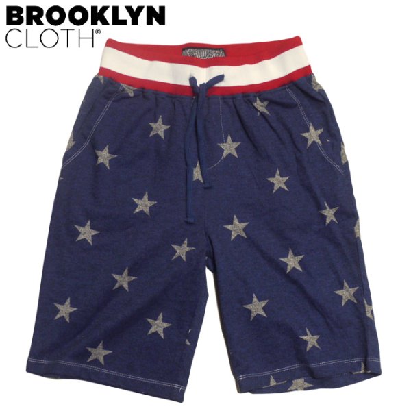 画像1: -SALE-[BROOKLYN CLOTH]-MARL STARS SHIORTS- (1)