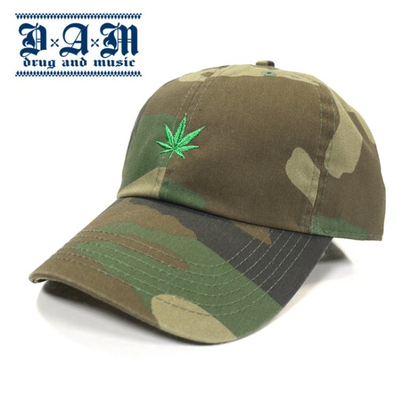 画像1: [DxAxM]-LEAF 6 Panel Cap-CAMO- (1)