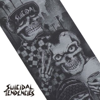 SUICIDAL TENDENCIES]-Suicidal Bandana Skateboard Deck 8.5
