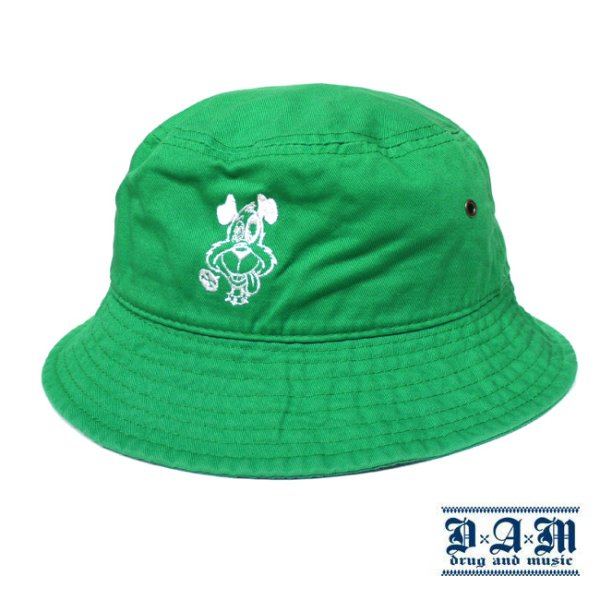 画像1: [DxAxM]-DOG BUCKET HAT-GRN- (1)