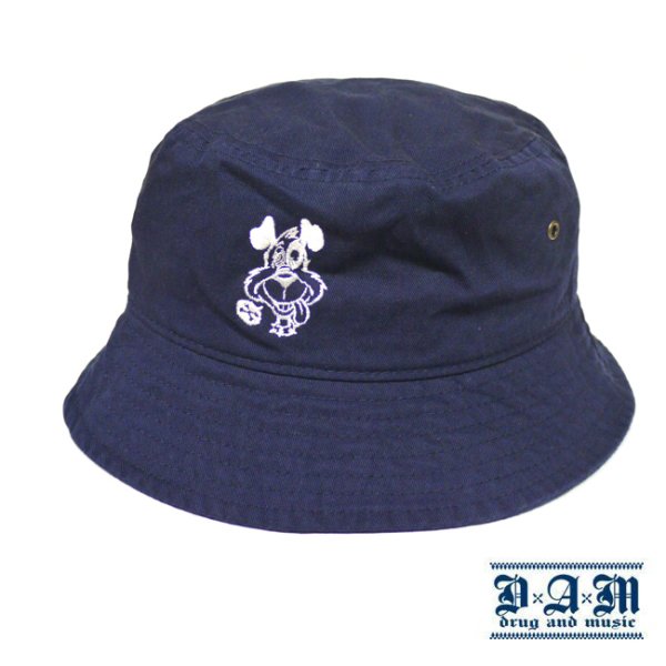 画像1: [DxAxM]-DOG BUCKET HAT-NAV- (1)