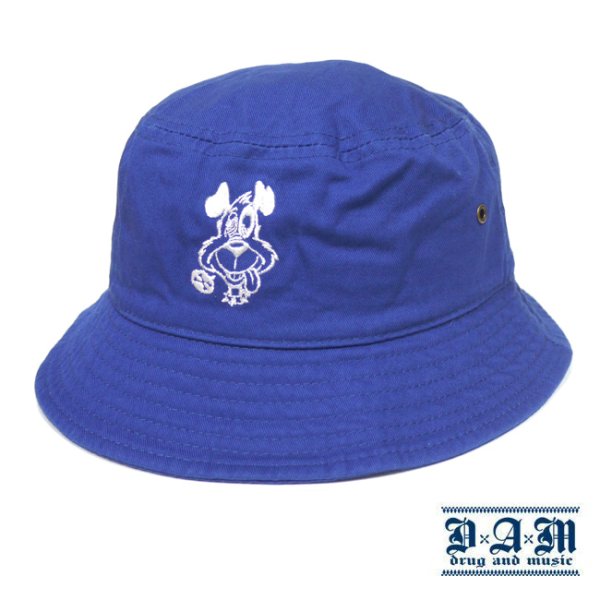 画像1: [DxAxM]-DOG BUCKET HAT-ROYAL- (1)