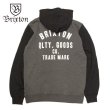 画像2: -40%off-[Brixton]-WOODBURN HOOD FLEECE-H CCL/BK- (2)