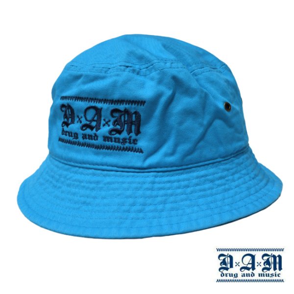 画像1: [DxAxM]-KLASSiC BUCKET HAT-Lt BLU- (1)