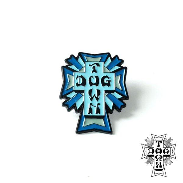 画像1: [DOGTOWN]-Enamel Pin Cross Logo Color- (1)