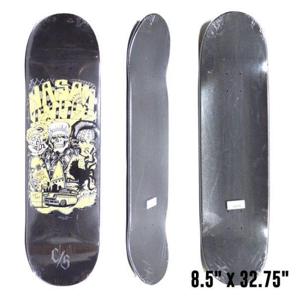 画像1: [SUICIDAL TENDENCIES]-Suicidal Street Jason Jessee Guest Skateboard Deck 8.5" x 32.75"- (1)