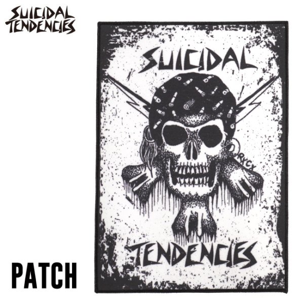 画像1: [SUICIDAL TENDENCIES]-RxCx SKULL BACK PATCH- (1)