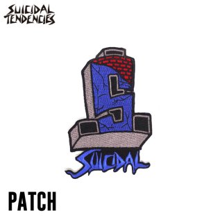 SUICIDAL TENDENCIES]-RxCx SKULL BACK PATCH- | スイサイダルテンデン