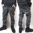 画像2: [NEO BLUE]-7602 CHARCOAL Twill Jogger Pants- (2)