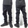 画像2: [NEO BLUE]-7601 Black Twill Jogger Pants- (2)