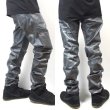 画像6: [NEO BLUE]-MC-8532 RUSTIC METAL GRAY MOTO JEANS- (6)