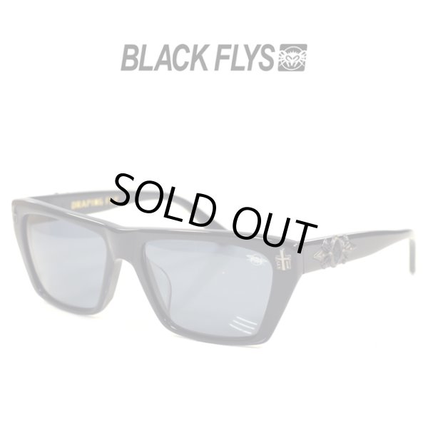 画像1: [BLACK FLYS]-DRAPING FLY-S.BLK/SMK- (1)