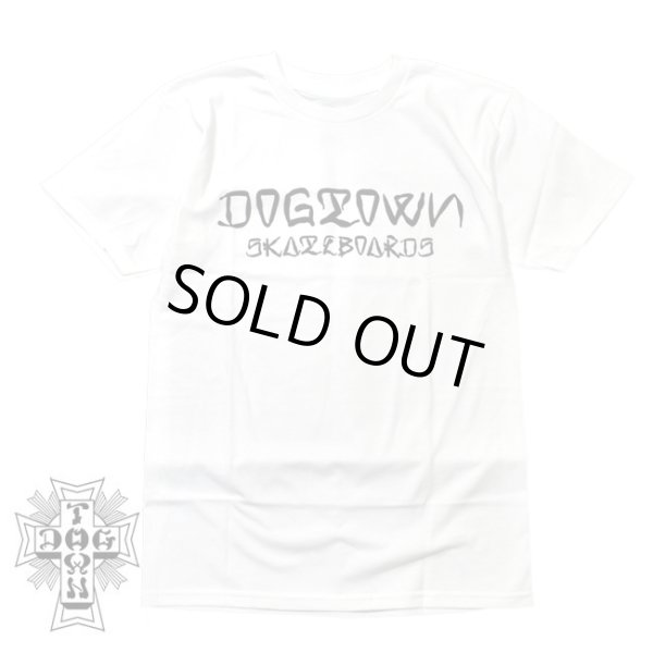 画像1: [DOGTOWN]-Dogtown Ese' Shirt-WHITE- (1)