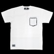 画像3: [DxAxM]-PAISLEY POCKET Tee-WHITE- (3)