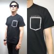 画像3: [DxAxM]-PAISLEY POCKET Tee-BLACK- (3)