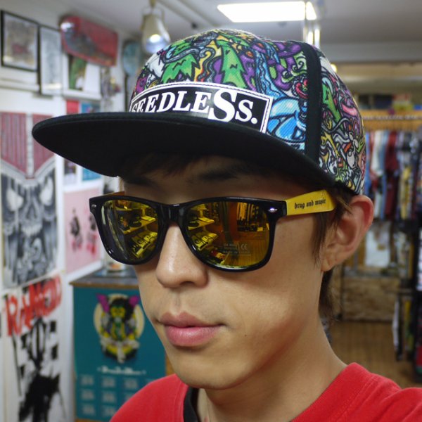 画像2: [seedleSs]-SEEDLESS X TREETOP Snap Back Cap- (2)