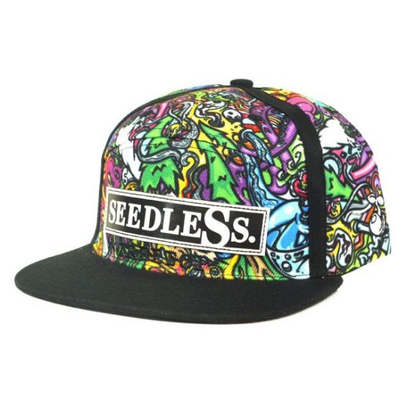 画像1: [seedleSs]-SEEDLESS X TREETOP Snap Back Cap- (1)