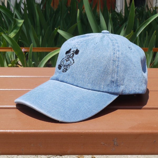 画像1: [DxAxM]-DOG 6 Panel Cap-Lt BLU- (1)