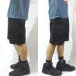 画像2: [NEO BLUE]-6801 Cargo Shorts-BLACK- (2)