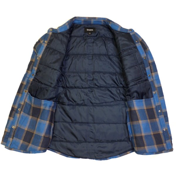 画像3: [BRIXTON]-CASS JACKET-BLUE- (3)