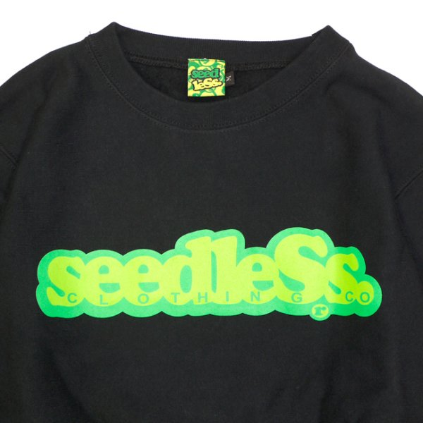 画像3: [seedleSs]-COOP CREW SWEAT-black- (3)