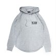 画像1: [DxAxM]-KLASSiC ワッフルP/O HOODIE-GRY- (1)