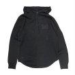 画像1: [DxAxM]-KLASSiC ワッフルP/O HOODIE-BK- (1)