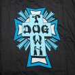 画像3: [DOGTOWN]-Cross Logo Color Tee-BLACK- (3)