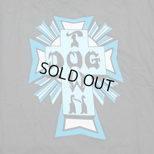 画像3: [DOGTOWN]-Cross Logo Color Tee-BLACK- (3)