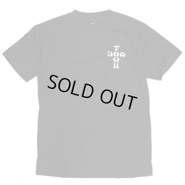 画像2: [DOGTOWN]-Cross Logo Color Tee-BLACK- (2)