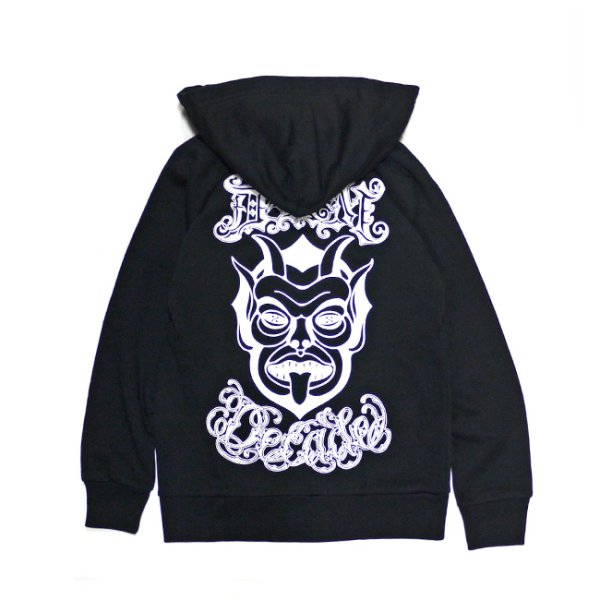 画像1: [DxAxM]-DECADE LADIES ZIP HOODIE- (1)