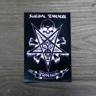 SUICIDAL TENDENCIES ステッカー レア　アメ車 SUICIDAL TENDENCIES ステッカー レア アメ車 - メルカリ