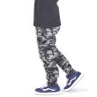 画像3: [NEO BLUE]-7627 Camo Black Denim Jogger Pants - (3)