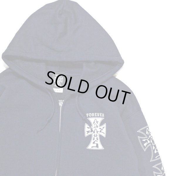 画像3: [Jay Adams]-Original Cross Logo Zip Hood-Navy- (3)