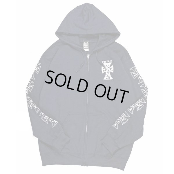 画像1: [Jay Adams]-Original Cross Logo Zip Hood-Navy- (1)