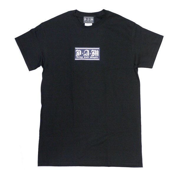 画像1: [DxAxM]-KLASSiC S/S Tee-BLACK- (1)