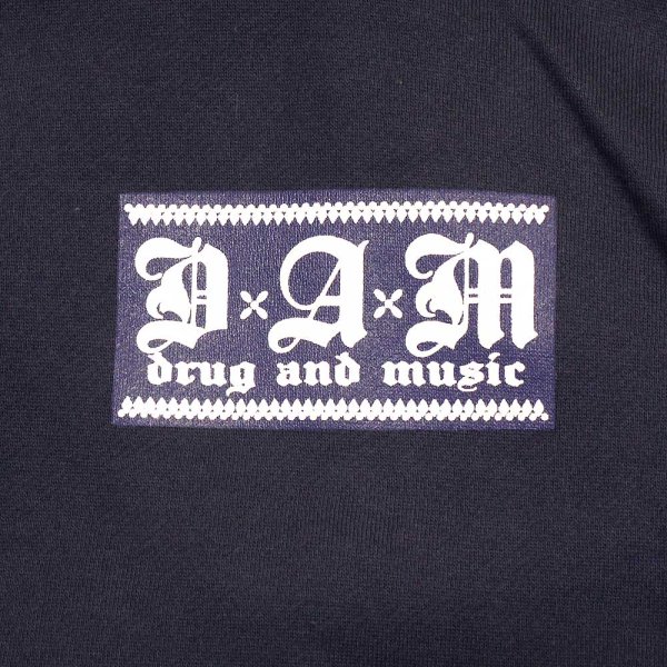画像9: [DxAxM]-KLASSIC P/O HOODIE-BLACK/NAVY/H.GRY (9)