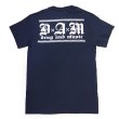 画像2: [DxAxM]-KLASSiC S/S Tee-NAVY- (2)