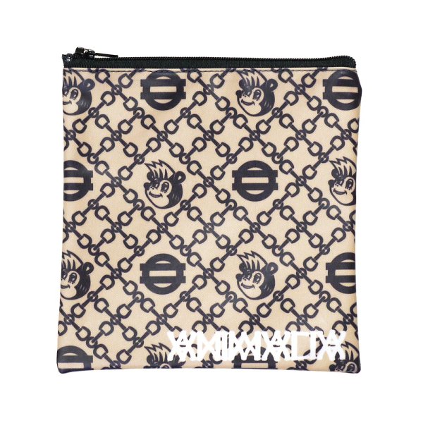 画像1: [ANIMALIA]-PVC POUCH-BEIGE- (1)