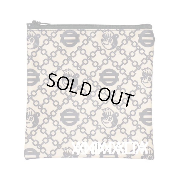 画像1: [ANIMALIA]-PVC POUCH-BEIGE- (1)