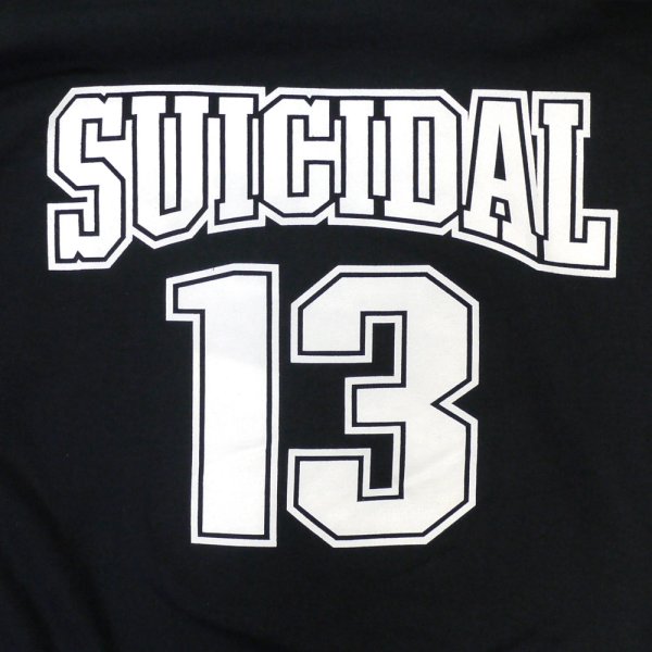 画像4: [SUICIDAL TENDENCIES]-HS Logo 13 Sweater-BLACK- (4)