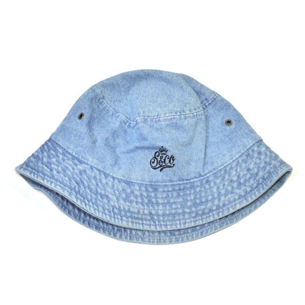 画像1: [SLIP&Co.]-Backet Hat-Denim LtBlue- (1)