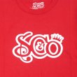 画像2: [SLIP&Co.]-LOGO TEE-RED- (2)